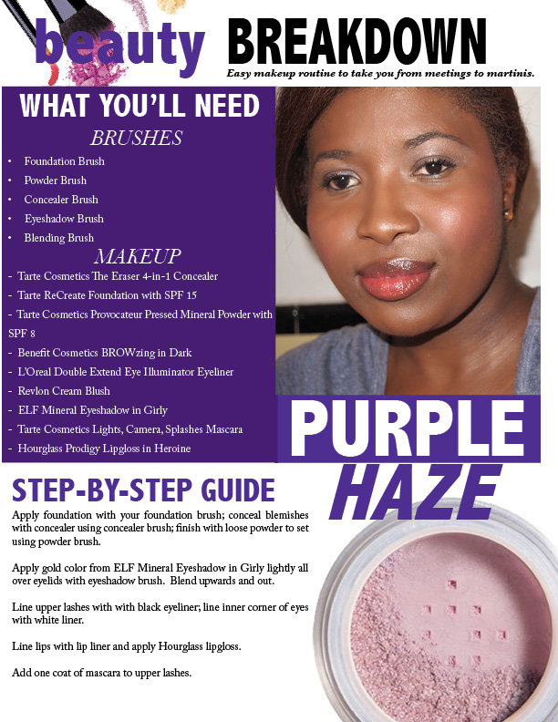 Beauty Breakdown: How to Wear Purple from Day to Night