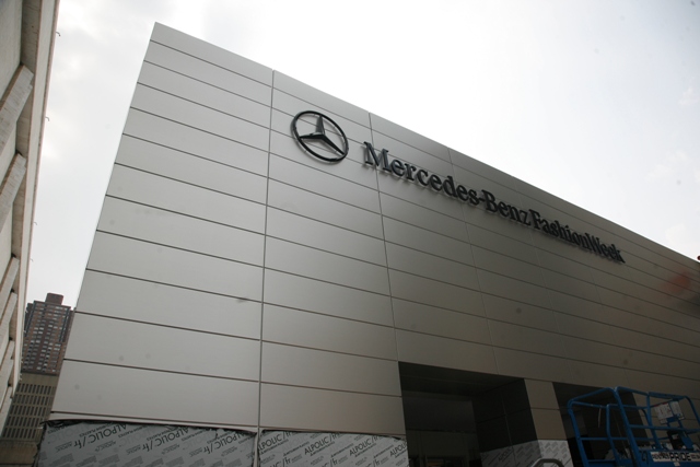 Mercedes-Benz Fashion Week Debuts New Facade