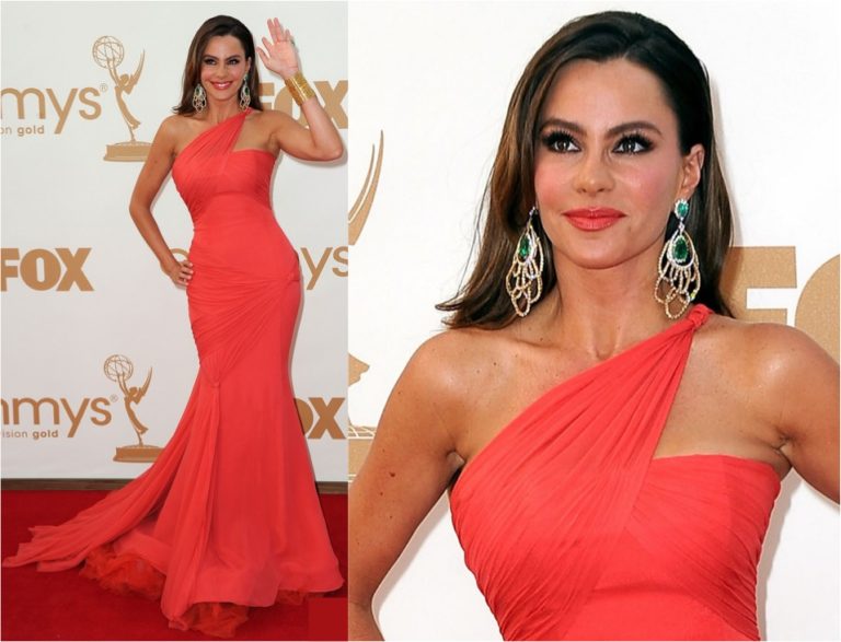 Sofia Vergara’s Old Hollywood Look at the 2011 Emmy Awards