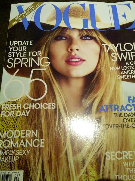 [FIRST LOOK] Taylor Swift’s First Ever Vogue Cover