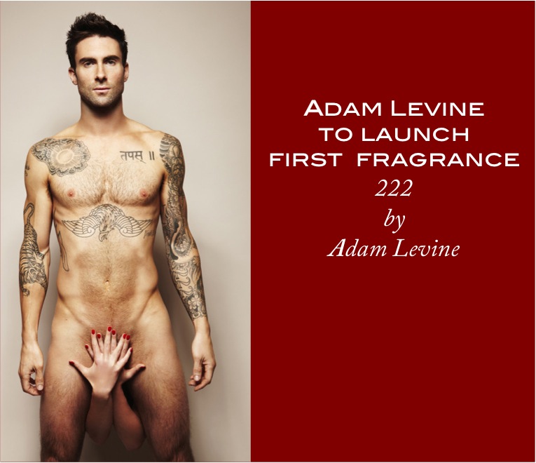 Adam Levine Launching First Fragrance, 222 by Adam Levine