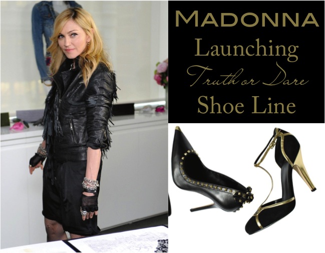 Madonna Launching Footwear Line under Truth or Dare Label