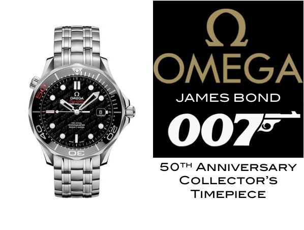 Omega to Release 50th Anniversay James Bond Timepiece