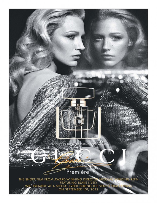 Blake Lively Channels Old Hollywood for Gucci Premiere Fragrance Campaign