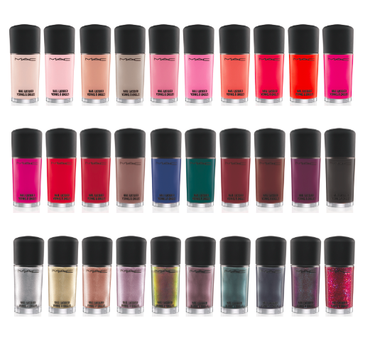 MAC Releasing Permanent Nail Lacquer Collection
