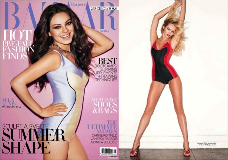 That Prada Swimsuit Is Sure Making it’s Magazine Cover Rounds