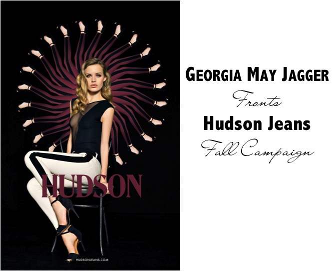 Georgia May Jagger Fronts Hudson Jeans 10th Anniversary Campaign