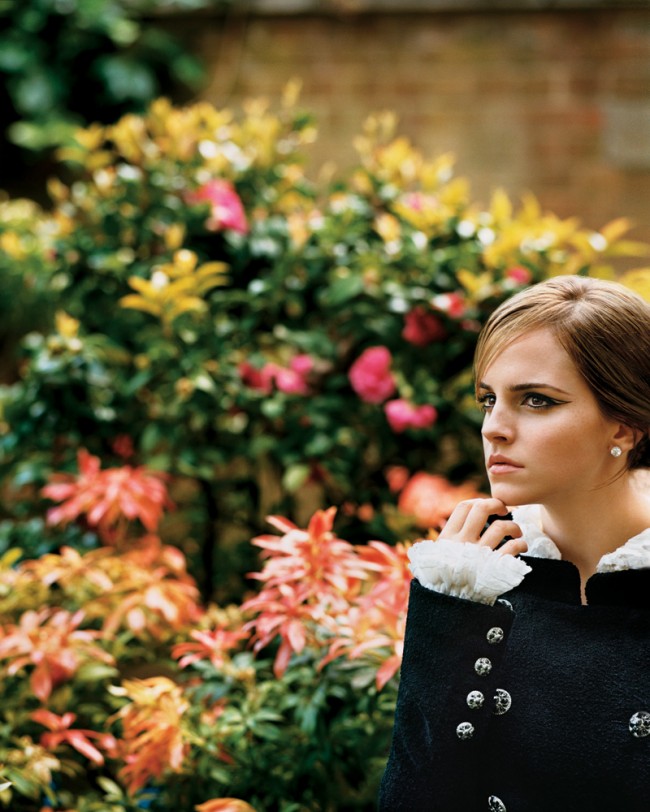 Emma Watson Covers T Magazine Fall Issue