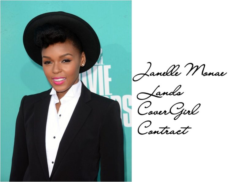 Janelle Monae Lands Covergirl Contract