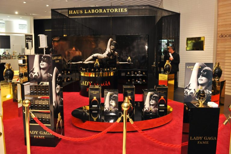 Lady Gaga Launches Fame Perfume In Tokyo & Unveils Latest Image from Campaign