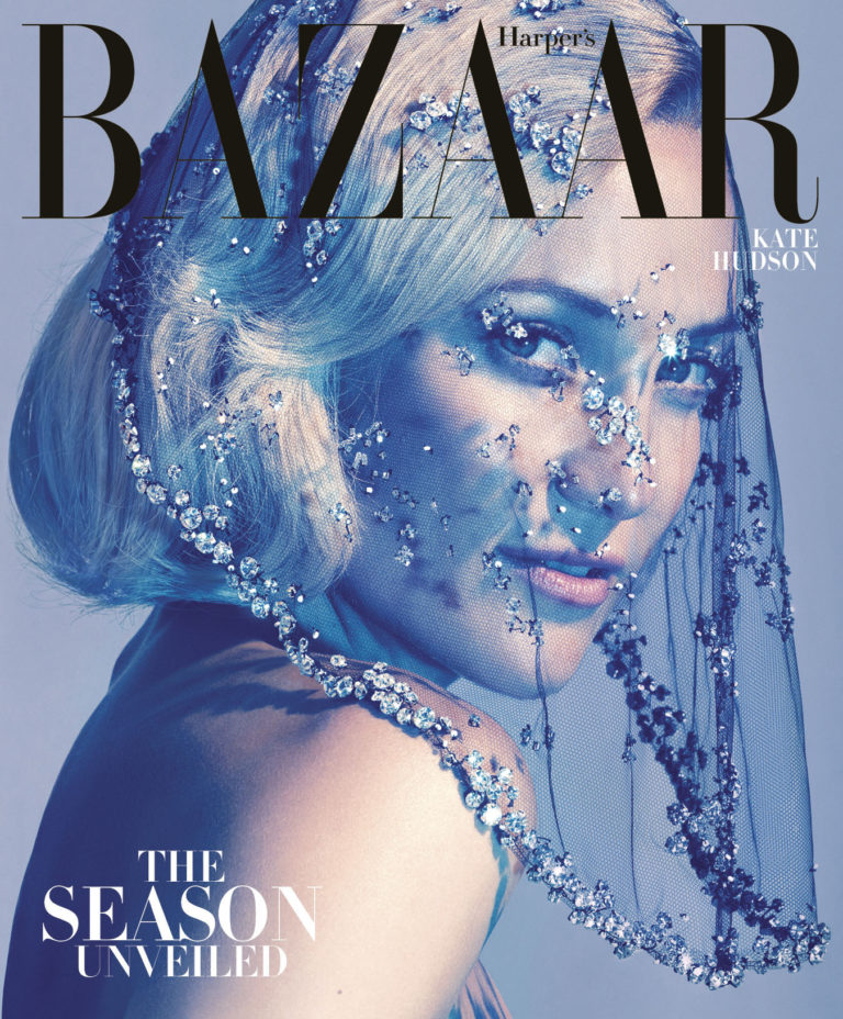 Kate Hudson Covers October Issue of Harper’s Bazaar