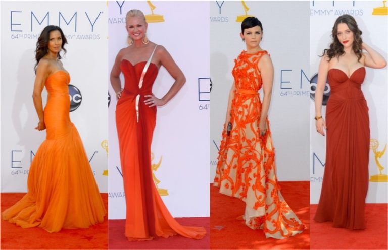 Orange Trending at the 2012 Emmy Awards