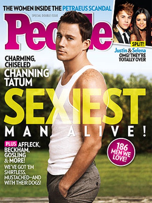 Channing Tatum Named Sexiest Man Alive Along with Some Other Favorites