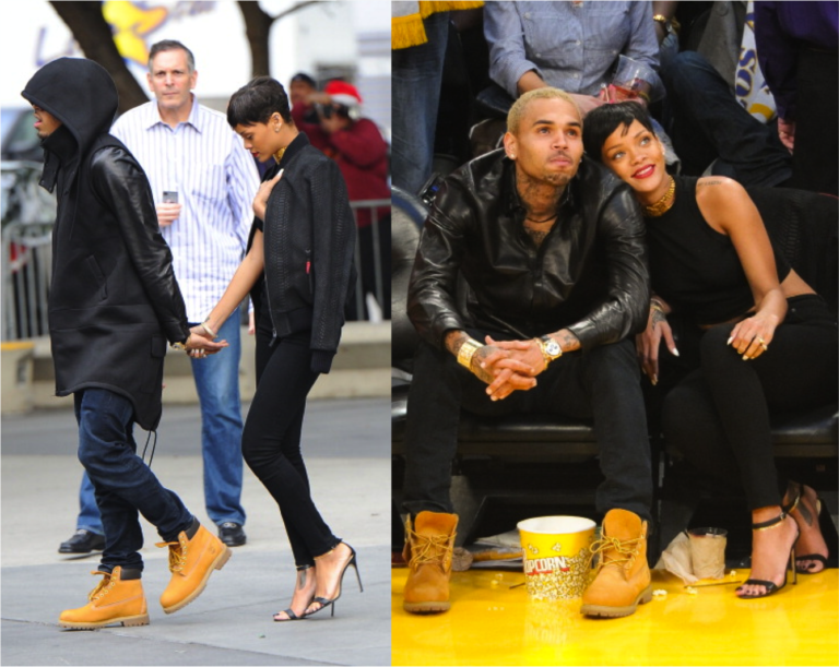 Rihanna and Chris Brown Back Together at LA Lakers Game