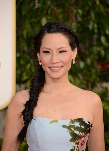 Get the Look: Lucy Liu on the Red Carpet of the 2013 Golden Globes