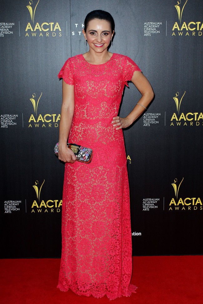 Pia Miranda at 2nd Annual AACTA Awards in Syney
