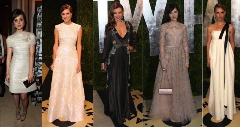Stunning Gowns at the 2013 Vanity Fair Oscars After Party