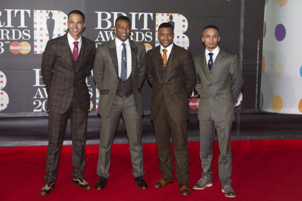JLS in Mark Wallace at 2013 Brit Awards