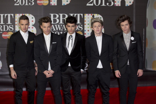One Direction at 2013 Brit Awards