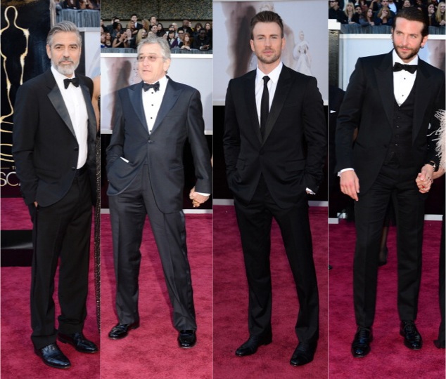 Best Dressed Men at the 2013 Academy Awards