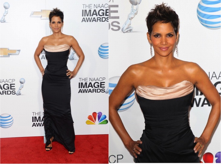 Halle Berry at 2013 NAACP Image awards