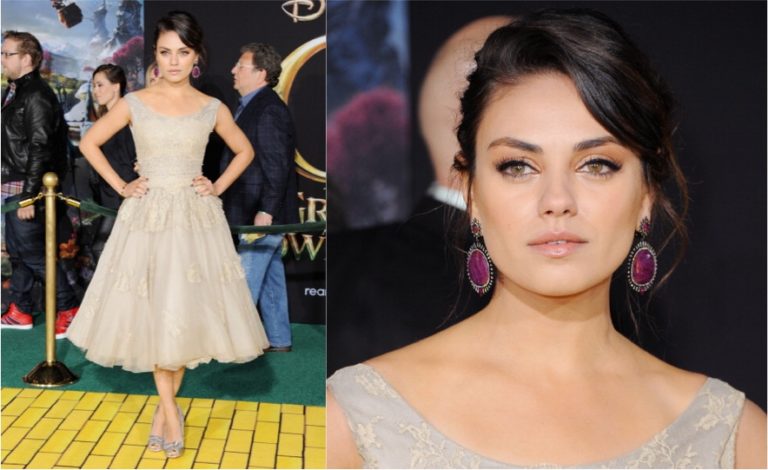 Mila Kunis in Dolce & Gabbana – Oz the Great and Powerful Premiere