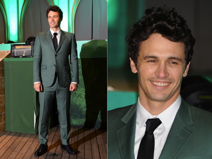 James Franco in Gucci at ‘Oz: the Great and Powerful’ Tokyo Premiere