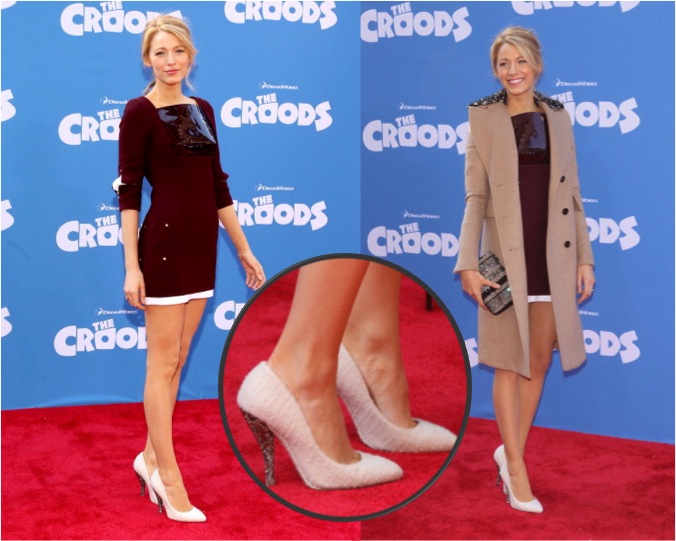 Blake Lively in Mario Schwab at the Croods Premiere