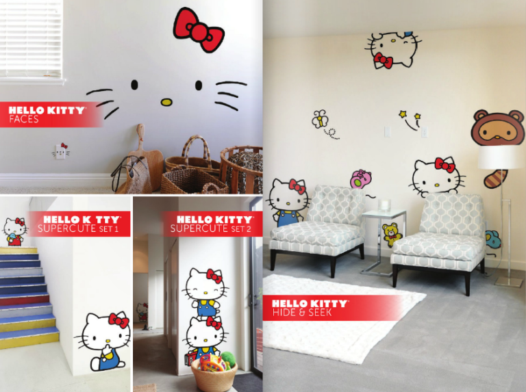 Hello Kitty x Blik Wall Graphics Released