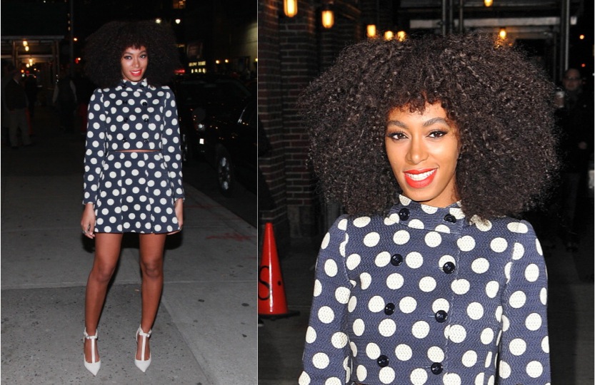 Solange Knowles in Moschino
