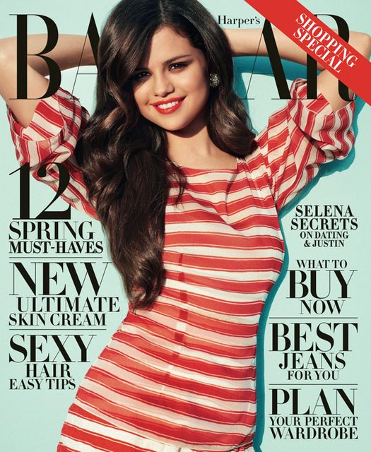 Selena Gomez on April Issue of Harper’s Bazaar