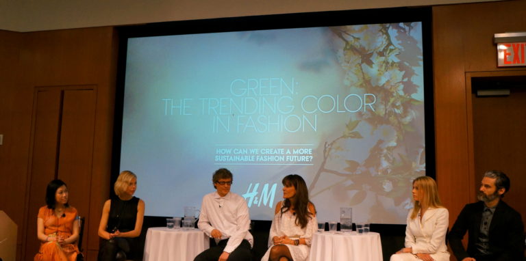Going Green Trend: H&M Holds A Panel Discussion On Fashion And Sustainability