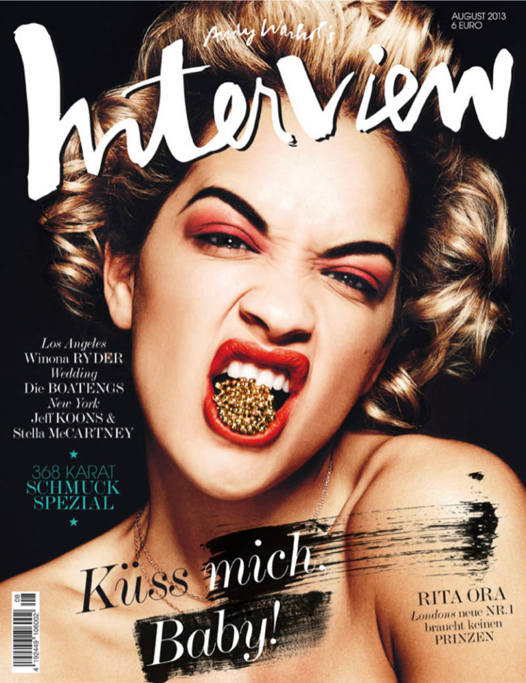 Rita Ora is Interview Germany’s August Cover Girl