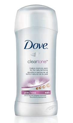Dove® Clear Tone™ Pink Rosa Deodorant Two Week Review