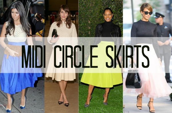 Midi Circle Skirts