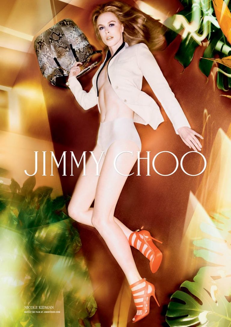 Nicole Kidman Sultry in Spring 2014 Jimmy Choo Campaign