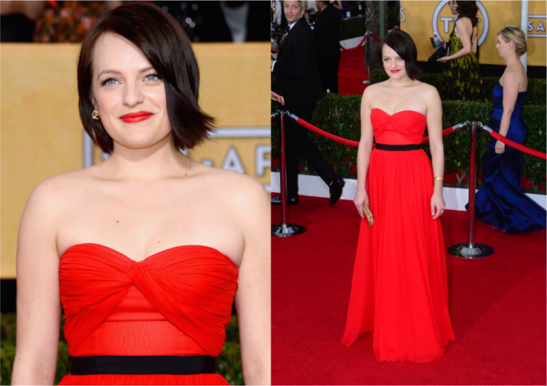 Get the Look: Elisabeth Moss at the SAG Awards