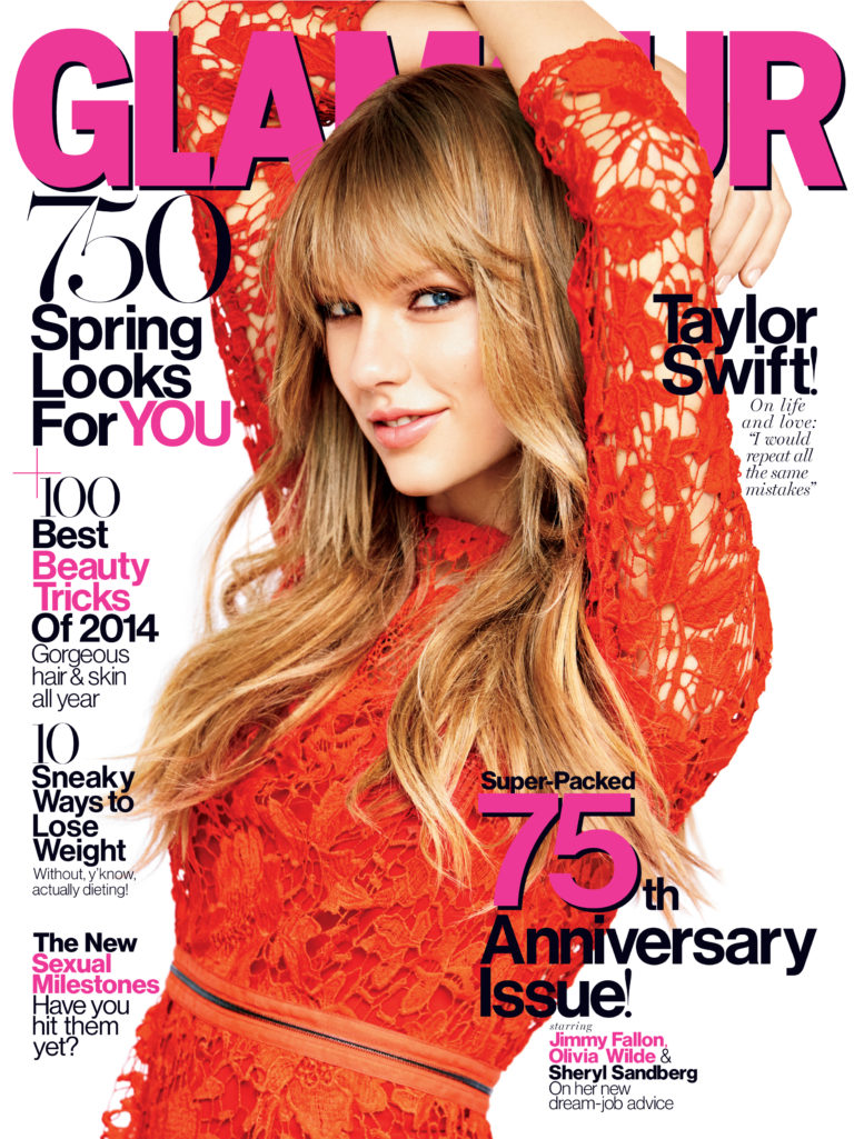 Taylor Swift is Glamour’s March Cover Girl