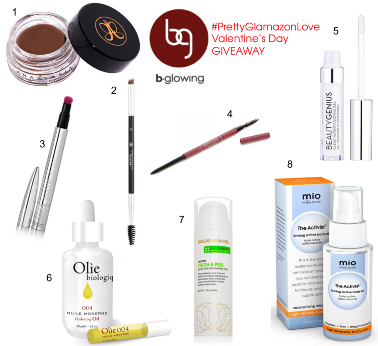 #PrettyGlamazonLove V-Day Giveaway Day 7: B-Glowing Beauty Bag ($320 Value)