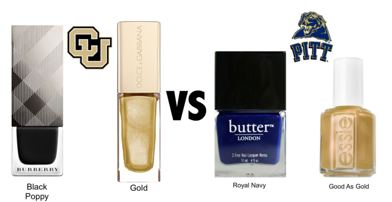 NCAA Tournament Bracket: South Region Nail Polish Colors