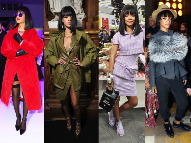 Rihanna’s Fashionable Week in Paris