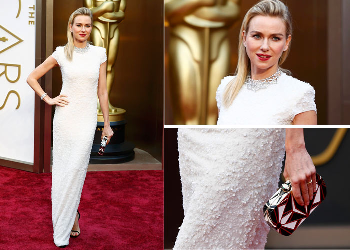 Naomi Watts’ 2014 Oscars Red Carpet Look