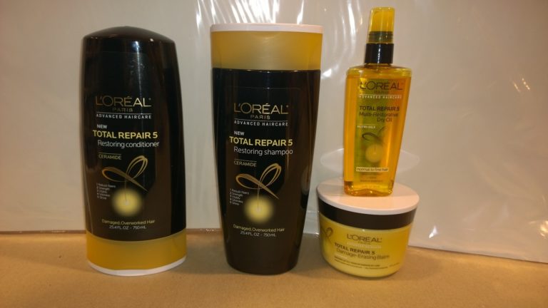 Taking My Hair from Ordinary to Extraordinary with with New L’Oreal Total Repair 5 System