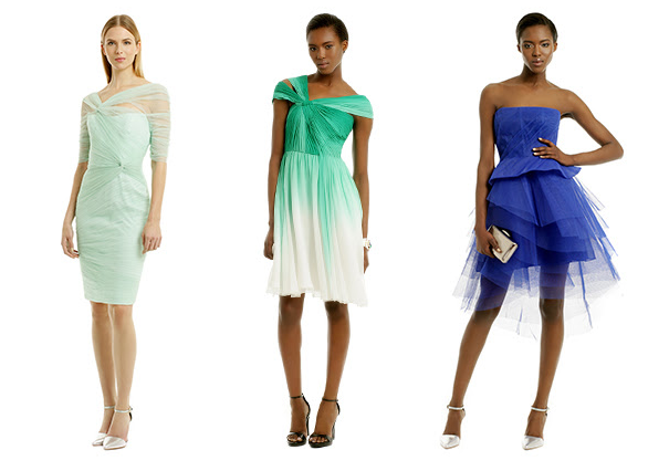 Rent the Runway Exclusive Monique Lhuillier Cocktail Dress Collection