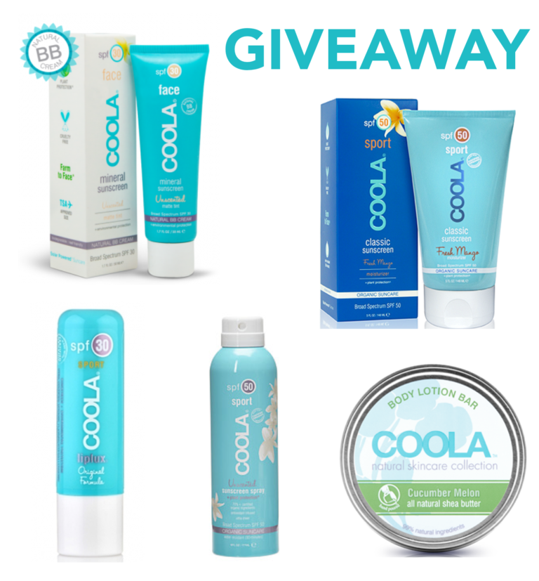 {Giveaway} 1 of 2 COOLA Suncare SPF Products – $134 Value