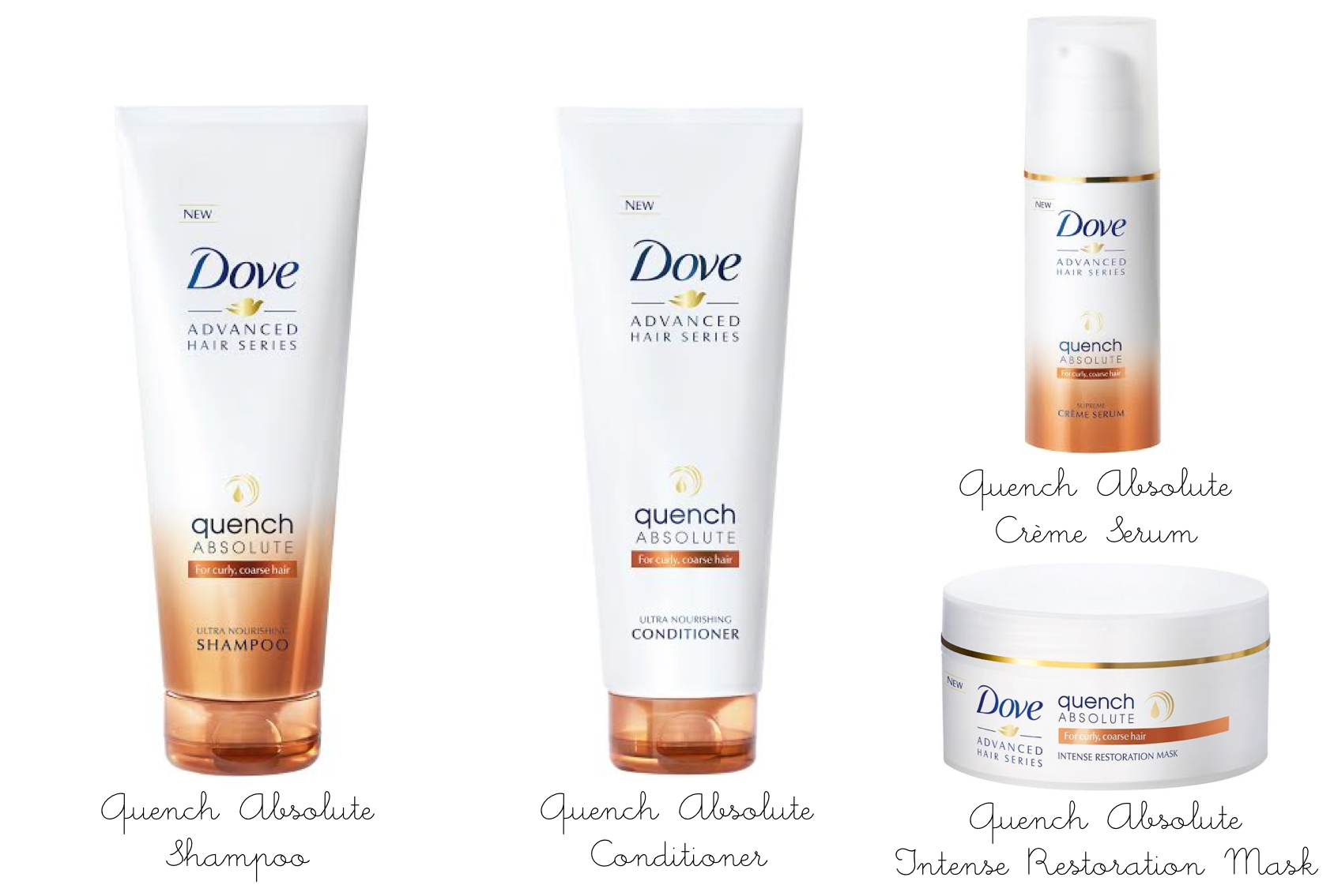 Dove Advanced Series Quench Absolute Collection