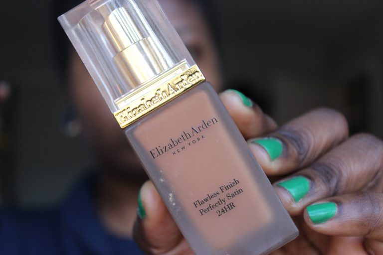 Obsessed with Elizabeth Arden Flawless Finish Perfectly Satin 24HR Foundation for Dark Skin