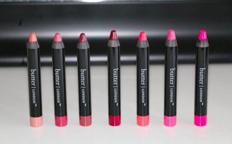 butter LONDON Bloody Brilliant Lip Crayon Swatches + Review