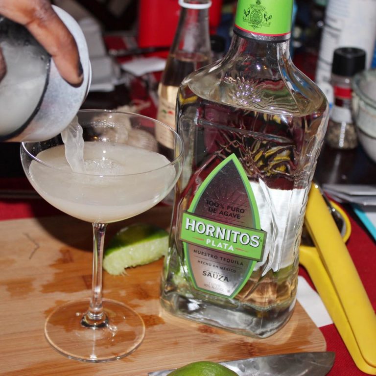 A Twist on The Traditional Margarita with Rose Water