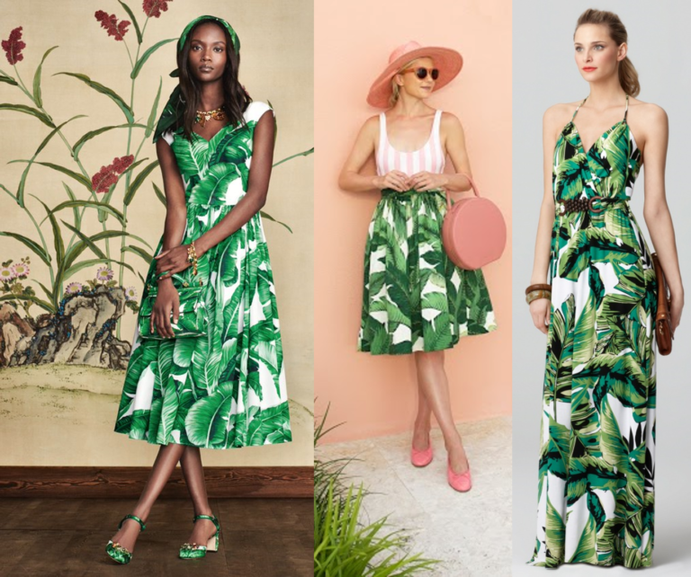 Banana Leaf Print for the Summer